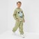 Children's pants Minaku: Crush, olive color, height 134 cm