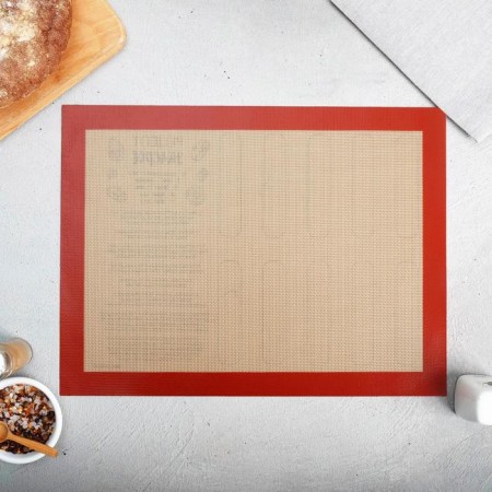 Silicone reinforced rug for baking Makarunomania, 30 x 40 cm-3