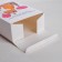Gift folding box, packaging, “cat with a ball”, 16 x 23 x 7.5 cm