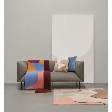 Pearl knit blanus Strange Fruit, size 130x180 cm