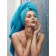 Tm -tier guten morgen Turquoise, 400 grams, size 40x70 cm, green color