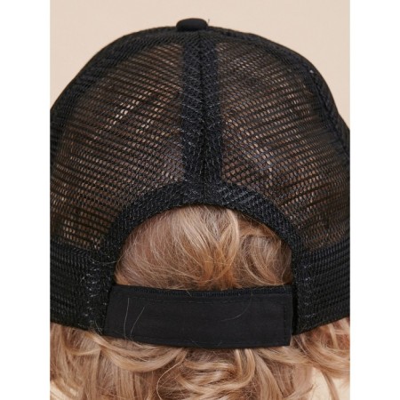 Children's cap, size 51-52, black color-3