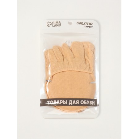 Half -slips with fingers of 12*7*0.5cm steam bamboo fiber, viscose beige from-2