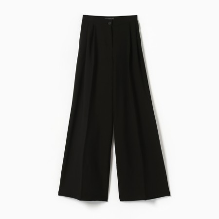 Women's pants, black color, size l (46)