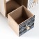 Casket wood chestnut 4 boxes "embroidery. Patterns" 22.5x10x24.5 cm