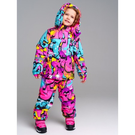 Winter kit for the girl PlayTode: jacket and semi -combineson, height 104 cm-1