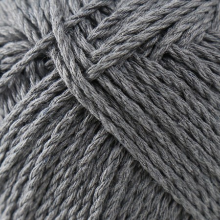 Yarn "soft cotton" 70% cotton, 30% nylon 220m/100g (169 gray)-2