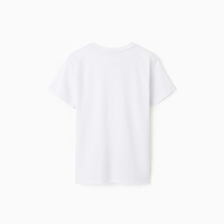 T -shirt female, white color, size 44 (m)-3