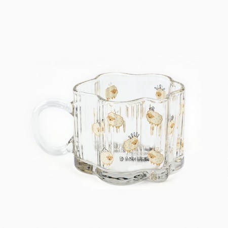 Glass mug "lamb", 260 ml-1