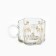 Glass mug "lamb", 260 ml