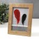 Photo frame plastic 13x18 cm "Sandless threads" gold 22x17 cm