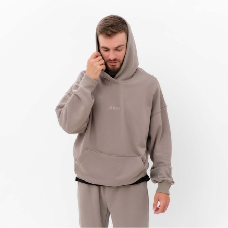 Sweatplane Male (Hoody) Mist Men’s Casual Size 50, gray-beige
