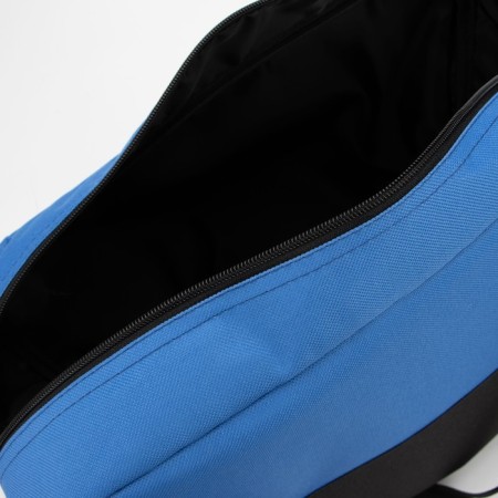 Sports bag, lightning department, long belt, black/blue color-2