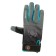 Polyester gloves, without coating, with dots, size 8, gray