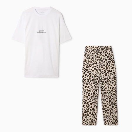 Women's pajamas (T -shirt and trousers) KAFTAN "Style" p. 48-50-4