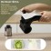 Drum type Magistro Vegan Pro, 2 interchangeable nozzles, black color