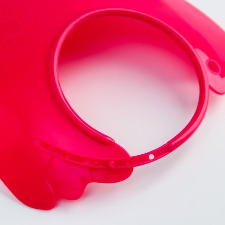 Blooper for feeding plastic with pocket, red color-2