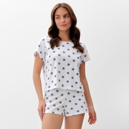 PAZHAMA Women's KAFTAN "Star", T-shirt, shorts, r.40-42