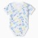 Body with a short sleeve "balloon", blue color, height 62 cm