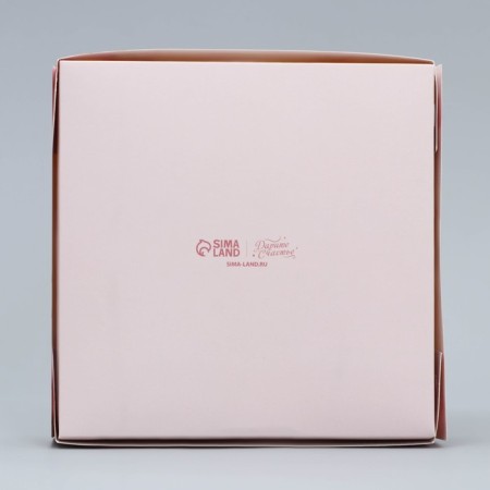 Box for sweets, confectionery packaging, 9 cells, “tenderness”, 14.7 x 14.7 x 3.5 cm-3