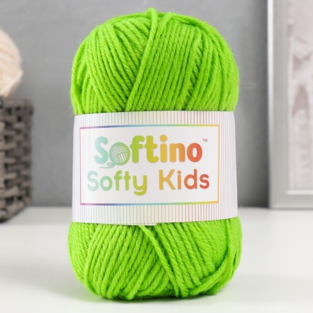 Yarn 100% acrylic "Softy Kids" 90m ± 5m 50 g Color 47 lime