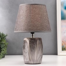 Table lamp 16616/1gy e14 40W gray 22.5x22.5x34 cm Risalux
