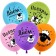 Shar Latex 12 “Happy Birthday! Lamb”, pastel, 2-sided, set 25 pcs., Mix