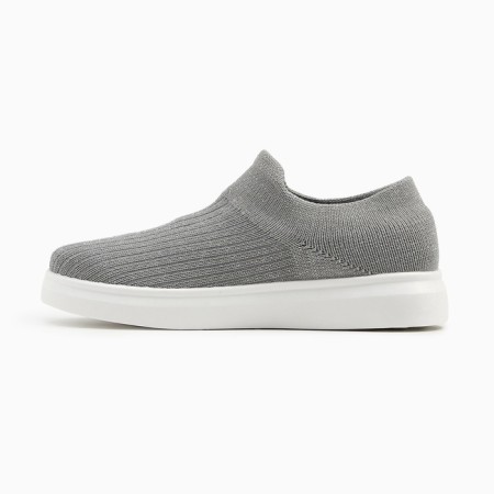 Baby sneakers (without laces), gray color, size 32-1
