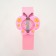 Watch of Berrier "Butterfly", Silicon strap, LR41 (AG3)