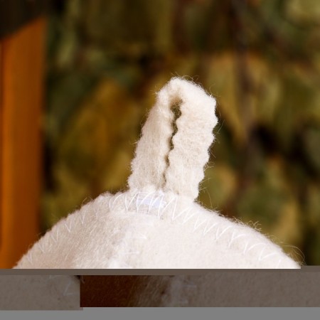 Set for a bathhouse in the box "beloved husband" hat, juniper oil and fir-2