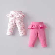 Штанишки детские KinDerLitto «Цветочный сад», с юбочкой, рост 56-62 см, 2 шт