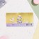 The envelope for money "Happiness!" part on adhesive tape, embossing, bottle, 17 x 8 cm