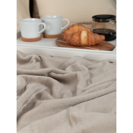 Texrepublic blanket, size 150x200 cm, beige color-1