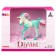 Figure "World of Fantasy: Green Foal-Snowthrough with a Color mane"