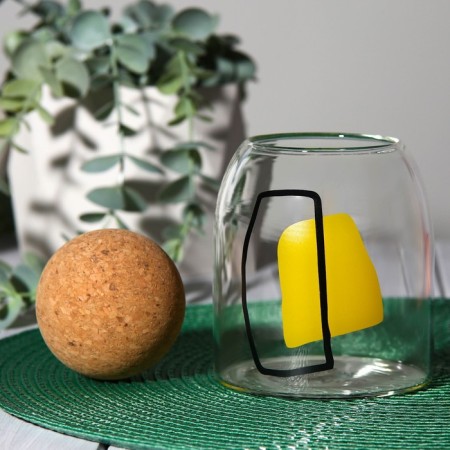 Bank for storage "Abstraction", 400 ml, 13.5 × 9 cm-3