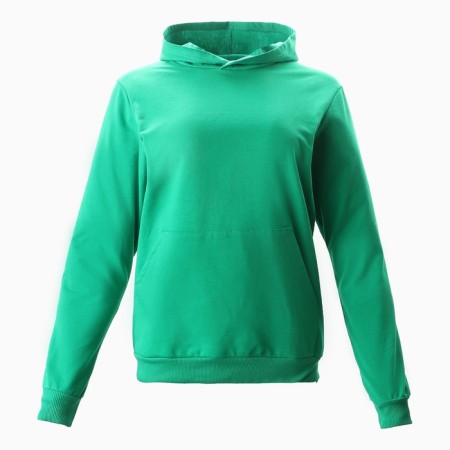 Women's sweatshirt was laid down, the color is green, size 44