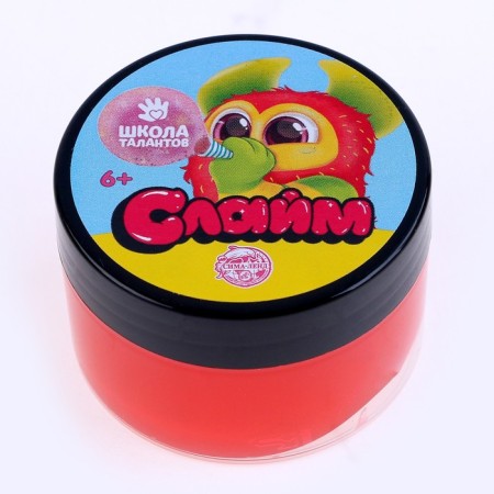 Slime "Fliffi" ​​glitter with and without and without, 70 ml., Mix colors-3