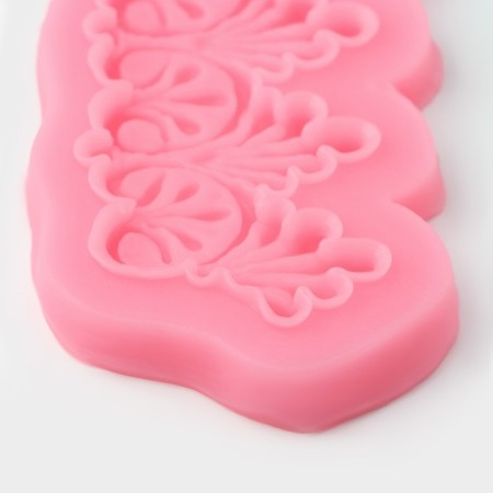 Mold Dolyana "braid", silicone, 17 × 6.5 cm, color mix-2