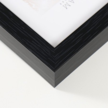 Photo frame Plastic Gallery 10x15 cm, black (plastic screen)-2