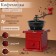 Manual coffee grinder "Morning coffee", 9.8 × 16 cm, red tree