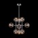 Richard 9x60W E14 chandelier 65x65x45cm