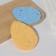 Set of sponge for washing "drop", 9.5 × 7 cm, 2 pcs, color mix