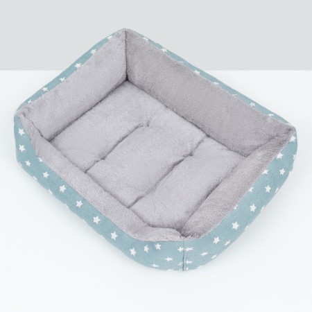 Lynchik for animals "Stars", 50 x 40 x 15 cm, gray-2