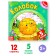 Cardboard book with puzzles "Kolobok", 12 p.