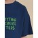 T -shirt for boys, height 140 cm, sea wave color