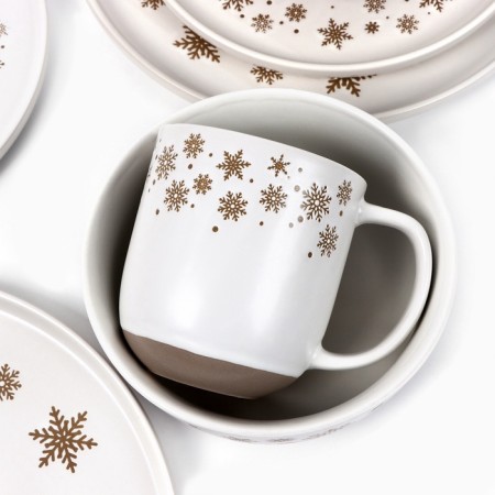 Board New Year's “Snow Tale” plate, 15x7 cm, 700 ml-6