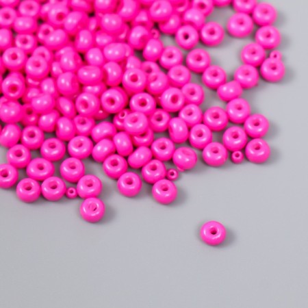 Glass beads 6/0 "Magenta" 15 g