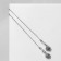 Earrings with pearls "chains" Ball the interweaving, color mix
