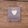 Key "With Love" MDF 8x10 cm