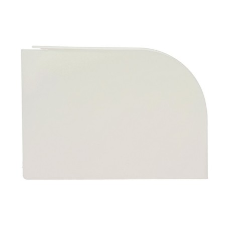 Hilton left corner cabinet, snow-white color-4